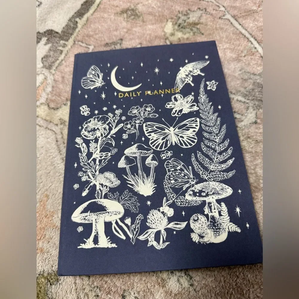 Oh Deer! x Urban Outfitters Celestial Moon & Star Print Daily Planner Book